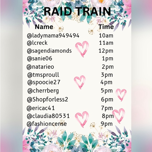 RAID TRAIN MAY 25th 8pm est. $9 starts - Picture 1 of 3